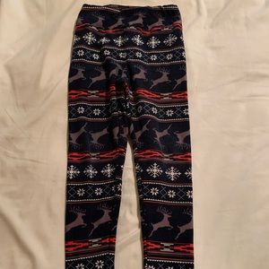 LuLaRoe Holiday Reindeer Leggings